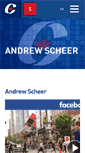 Mobile Screenshot of andrewscheer.com