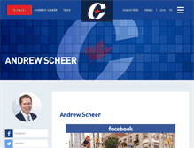 Tablet Screenshot of andrewscheer.com